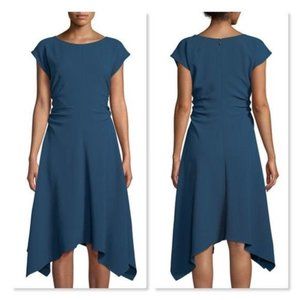 Julia Jordan Ruched Cap Sleeve Dress sz2